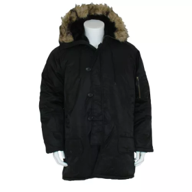 GI Style N-3B Parka - Black - 2XL