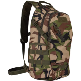 Scout Tactical Day Pack - Woodland Camo