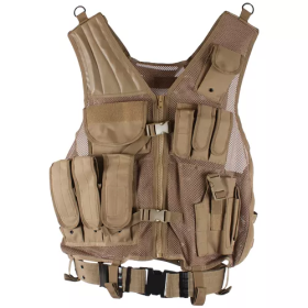 Big & Tall Mach 1 Tactical Vest - Coyote