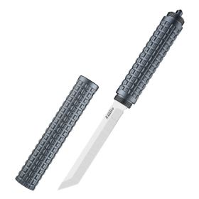 Outdoor Survival Portable Camping Knife (Color: Grey)